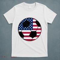 United States Soccer Ball Sport Vintage T-Shirt thumb 5