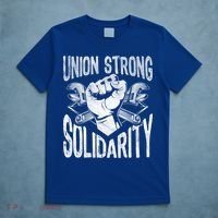 Union Strong Solidarity Labor Day Worker Proud Laborer Gift T-Shirt thumb 5