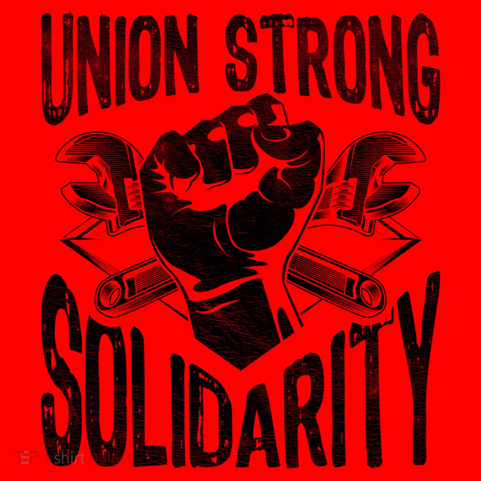 Union Strong Solidarity Labor Day Worker Proud Laborer Gift Santa Hat