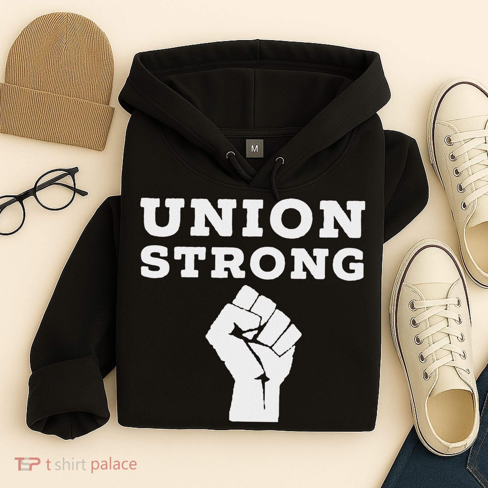 Union Strong Solidarity Fist Hoodie