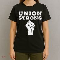 Union Strong Solidarity Fist T-Shirt thumb 4