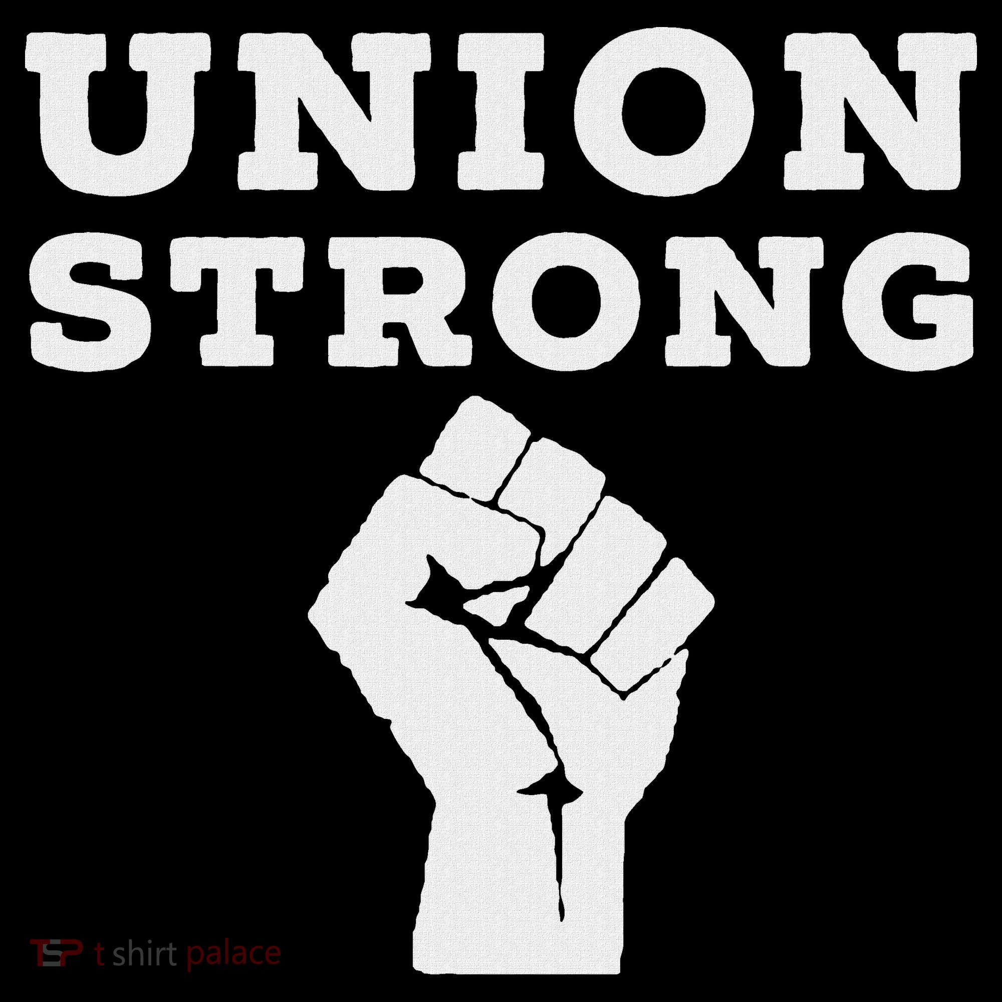 Union Strong Solidarity Fist Women's Hoodie