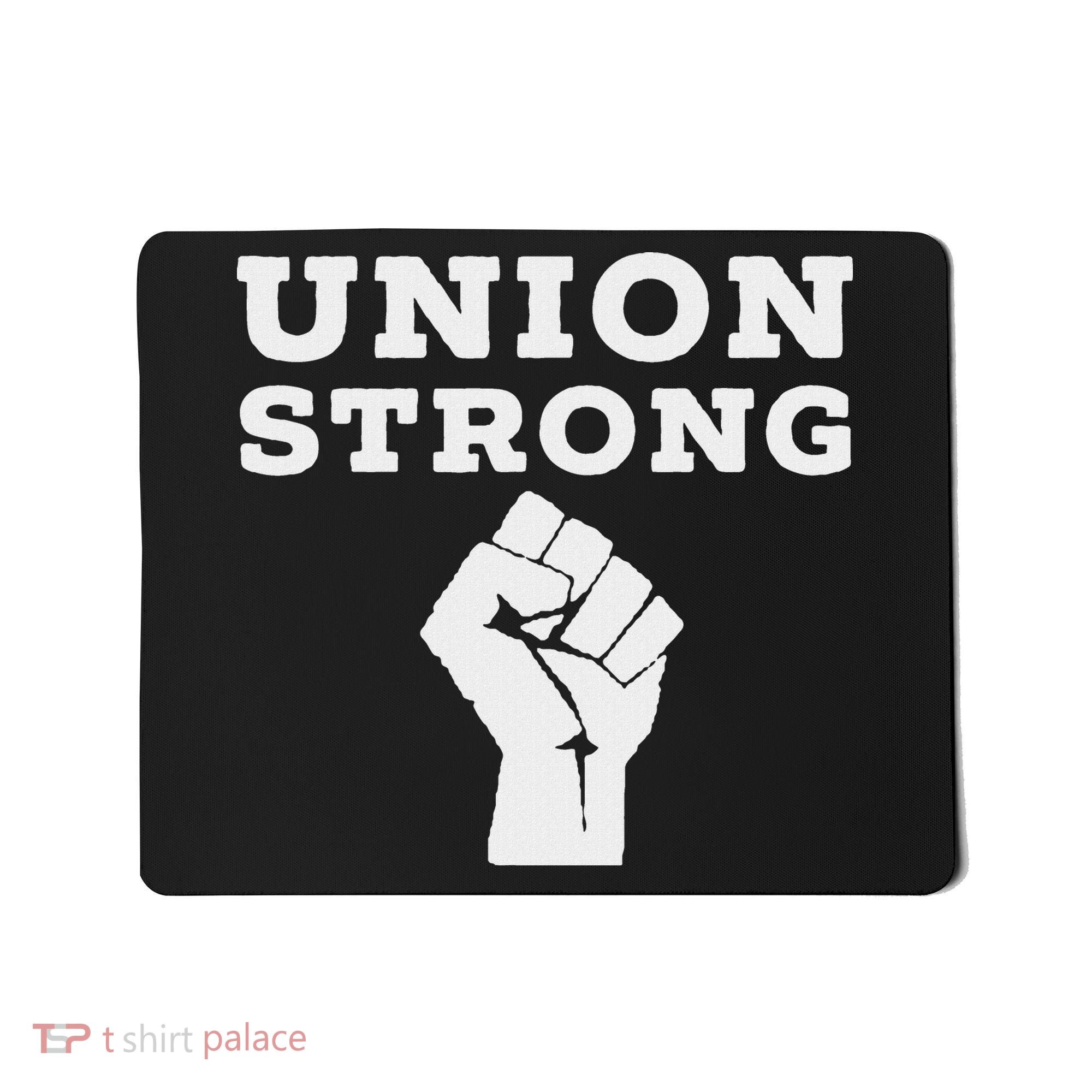 Union Strong Solidarity Fist Mousepad