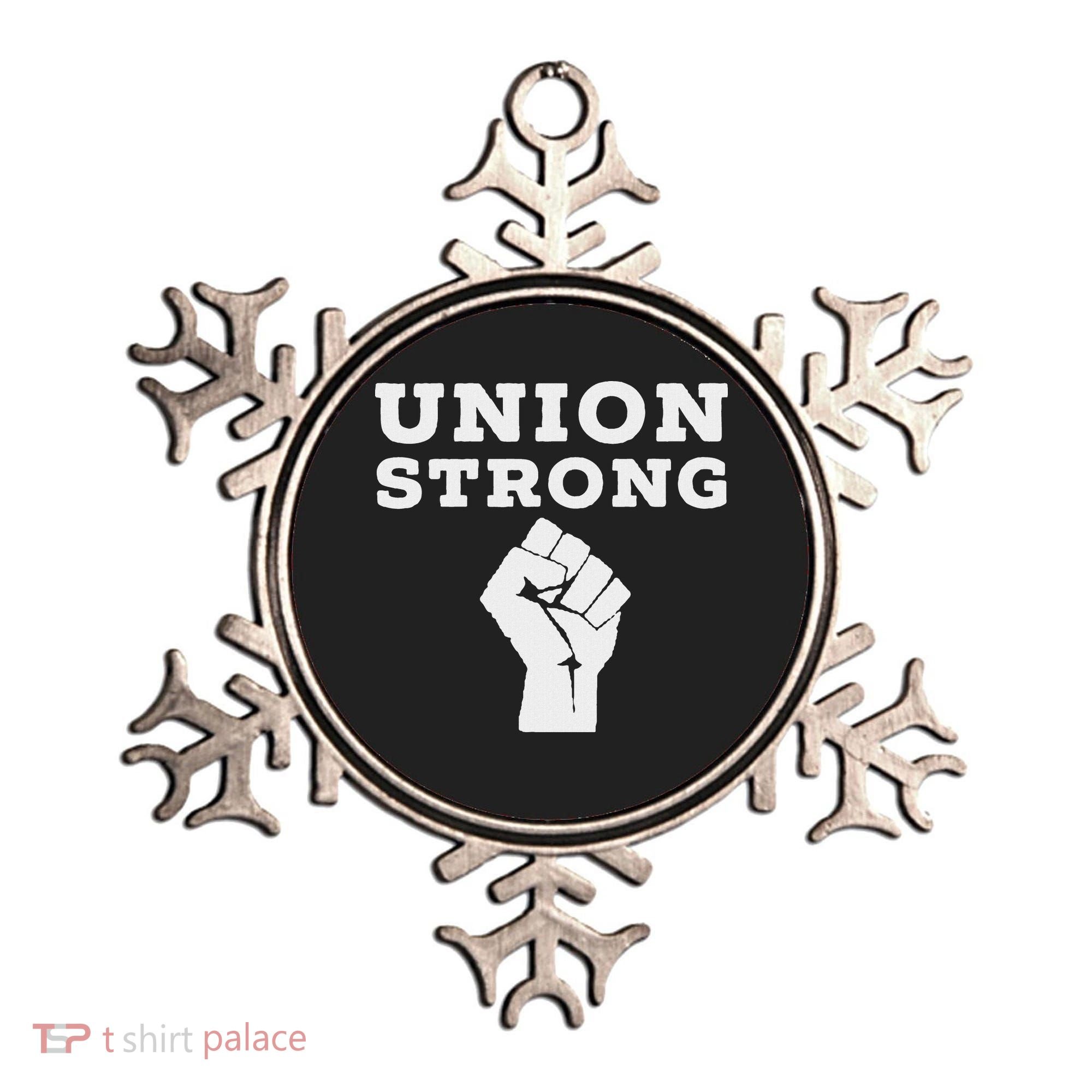 Union Strong Solidarity Fist Ornament