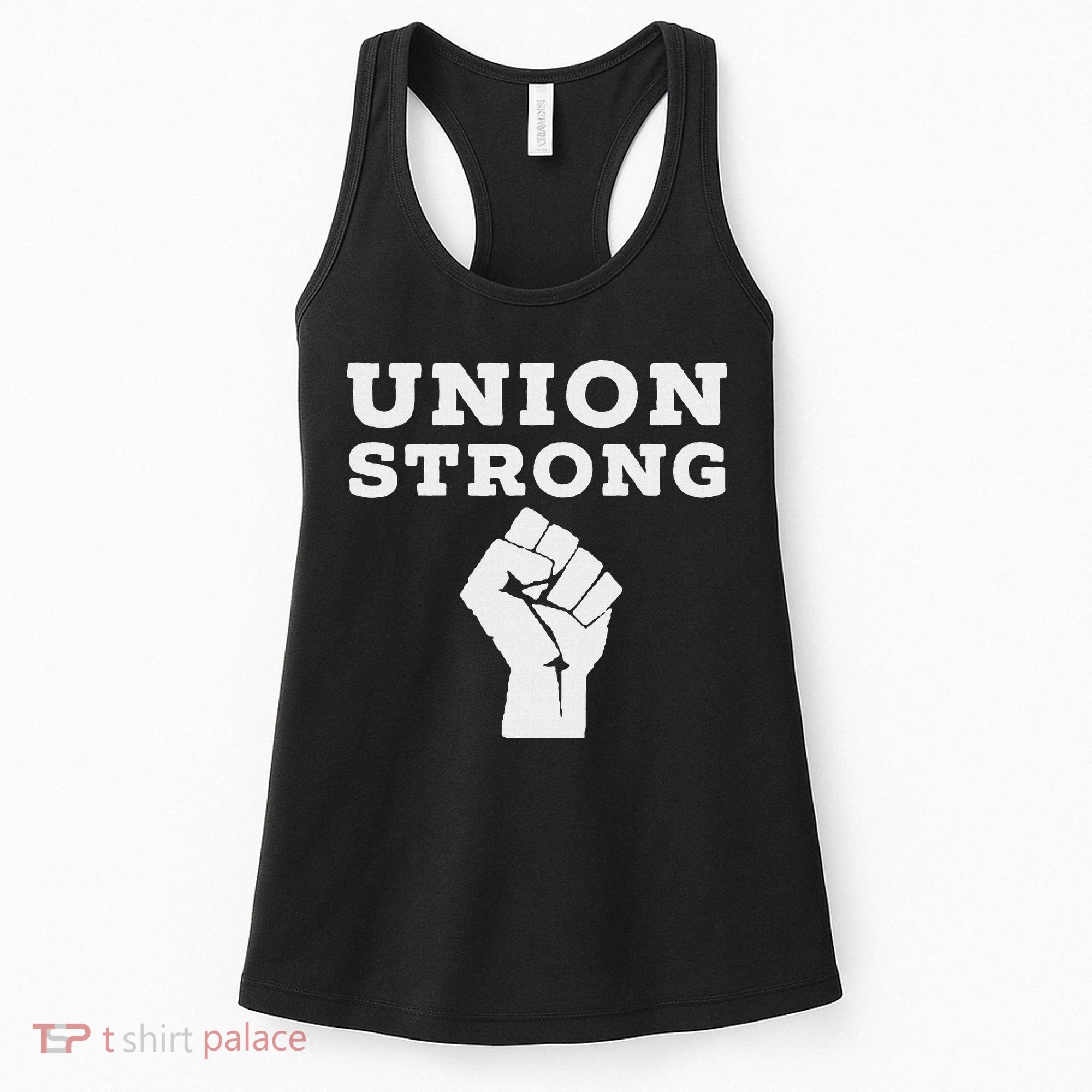 Union Strong Solidarity Fist Women's Tank Top