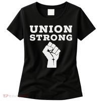 Union Strong Solidarity Fist Women's T-Shirt thumb 0