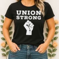 Union Strong Solidarity Fist Women's T-Shirt thumb 2