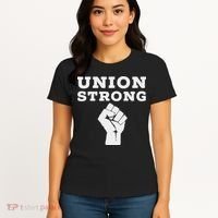 Union Strong Solidarity Fist Women's T-Shirt thumb 4