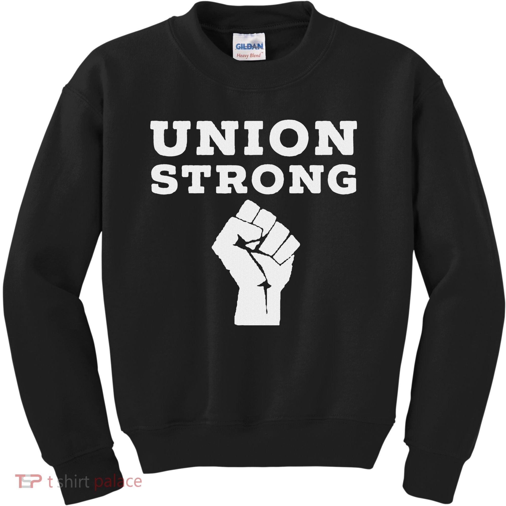 Union Strong Solidarity Fist Kids Sweatshirt