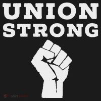 Union Strong Solidarity Fist Kids Sweatshirt thumb 2