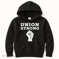 Union Strong Solidarity Fist Kids Hoodie thumb 0