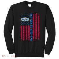 Uss Skate Ssn578 American Flag Submarine Ship Veteran Sweatshirt thumb 0