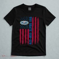Uss Skate Ssn578 American Flag Submarine Ship Veteran T-Shirt thumb 5