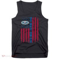 Uss Skate Ssn578 American Flag Submarine Ship Veteran Tank Top thumb 0