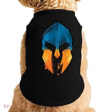 Ukraine Shield Spartan Doggie Tank