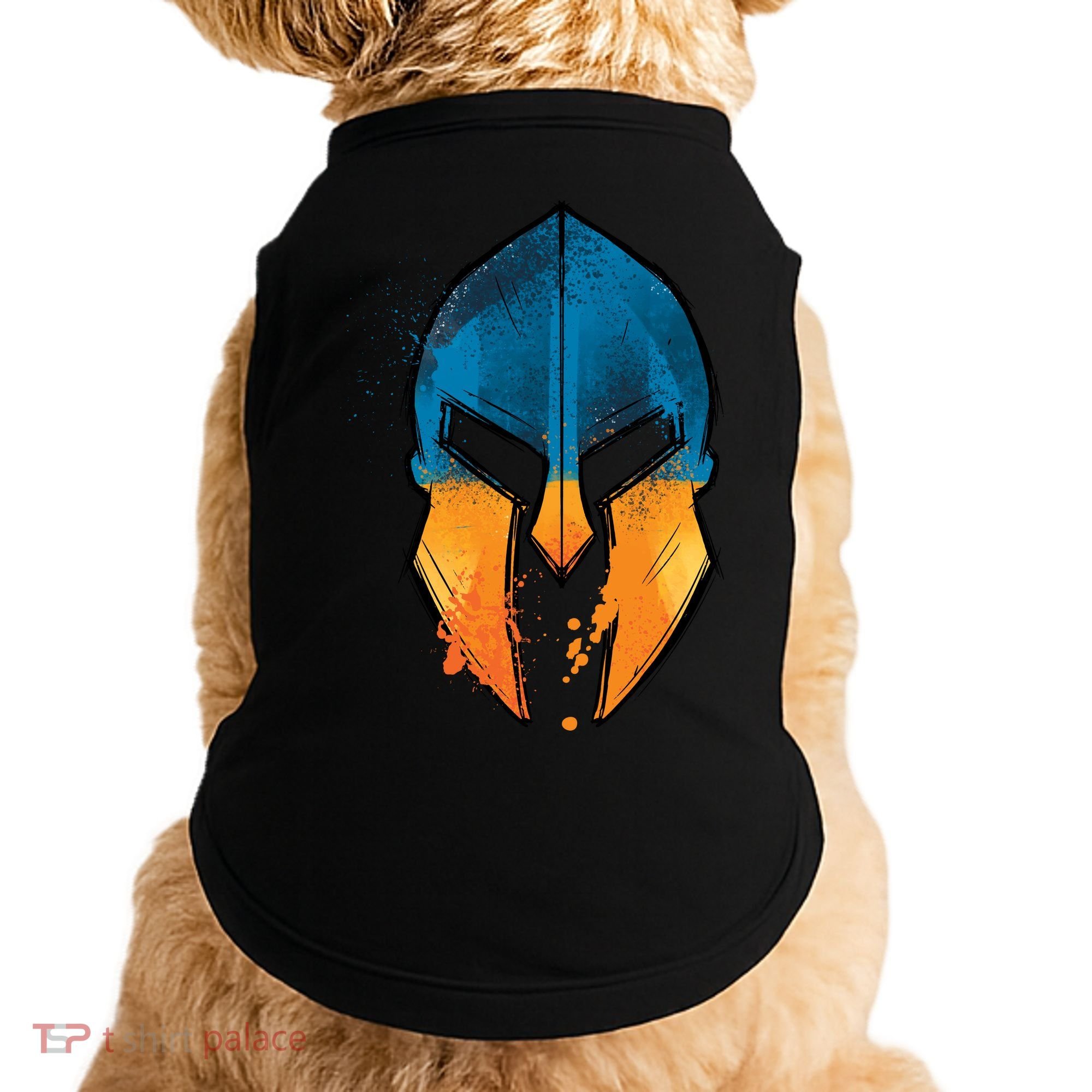 Ukraine Shield Spartan Doggie Tank