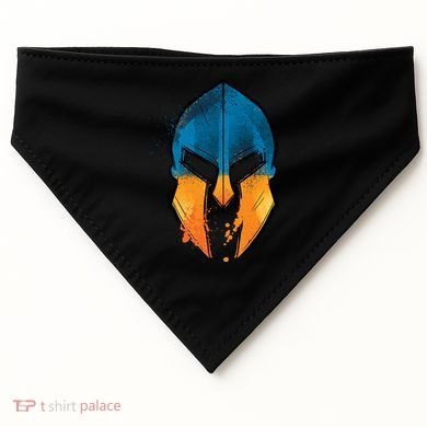 Ukraine Shield Spartan USA-Made Doggie Bandana