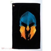 Ukraine Shield Spartan Golf Towel thumb 0