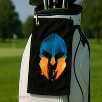 Ukraine Shield Spartan Golf Towel thumb 2
