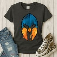 Ukraine Shield Spartan Women's T-Shirt thumb 3