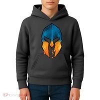Ukraine Shield Spartan Kids Hoodie thumb 4
