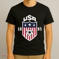 USA Soccer Shirt 1885 American Soccer USA Jersey Fan T-Shirt thumb 3
