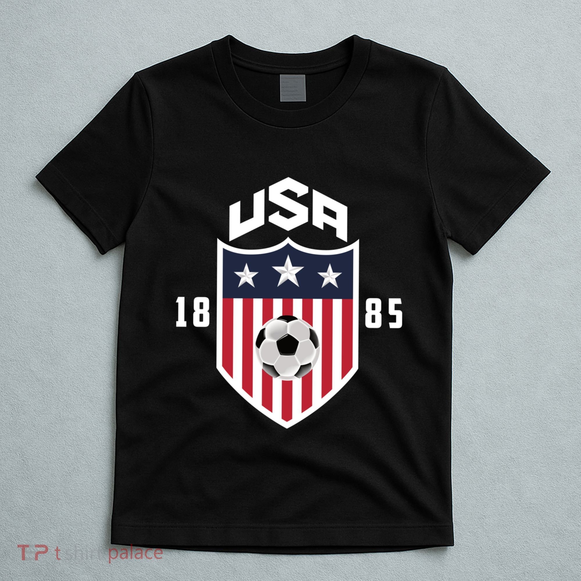 USA Soccer Shirt 1885 American Soccer USA Jersey Fan T-Shirt