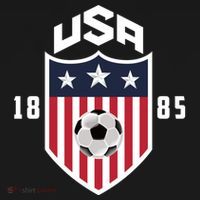 USA Soccer Shirt 1885 American Soccer USA Jersey Fan T-Shirt thumb 7