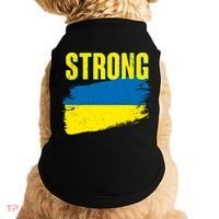 Ukraine Strong Stand With Ukraine Flag Doggie Tank thumb 0