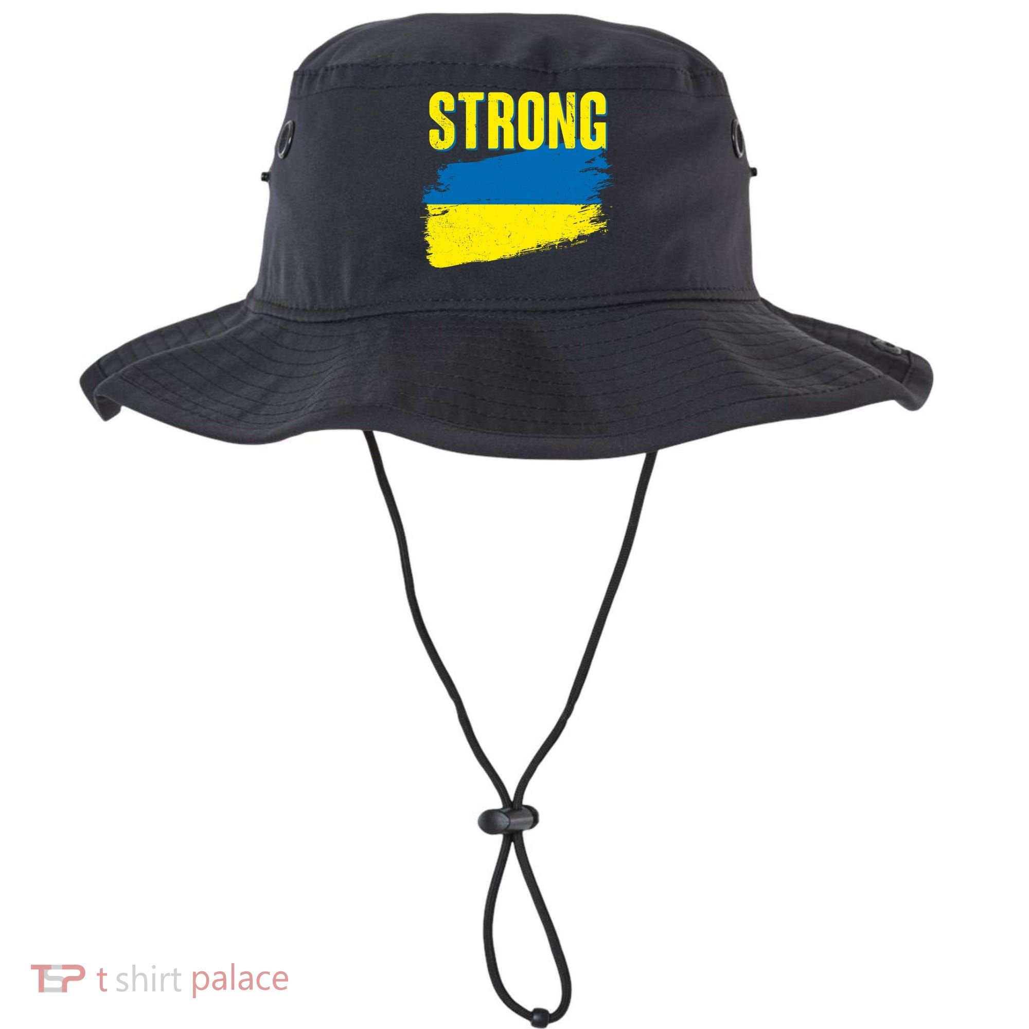 Ukraine Strong Stand With Ukraine Flag Bucket Hat