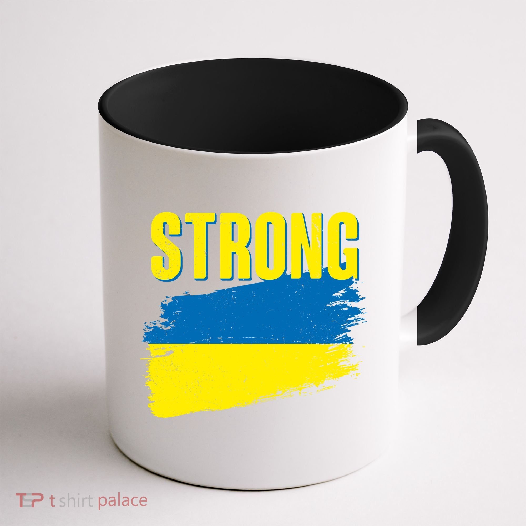 Ukraine Strong Stand With Ukraine Flag Coffee Mug