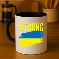 Ukraine Strong Stand With Ukraine Flag Coffee Mug thumb 4