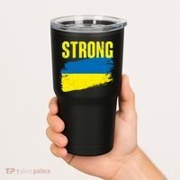 Ukraine Strong Stand With Ukraine Flag Tumbler thumb 2