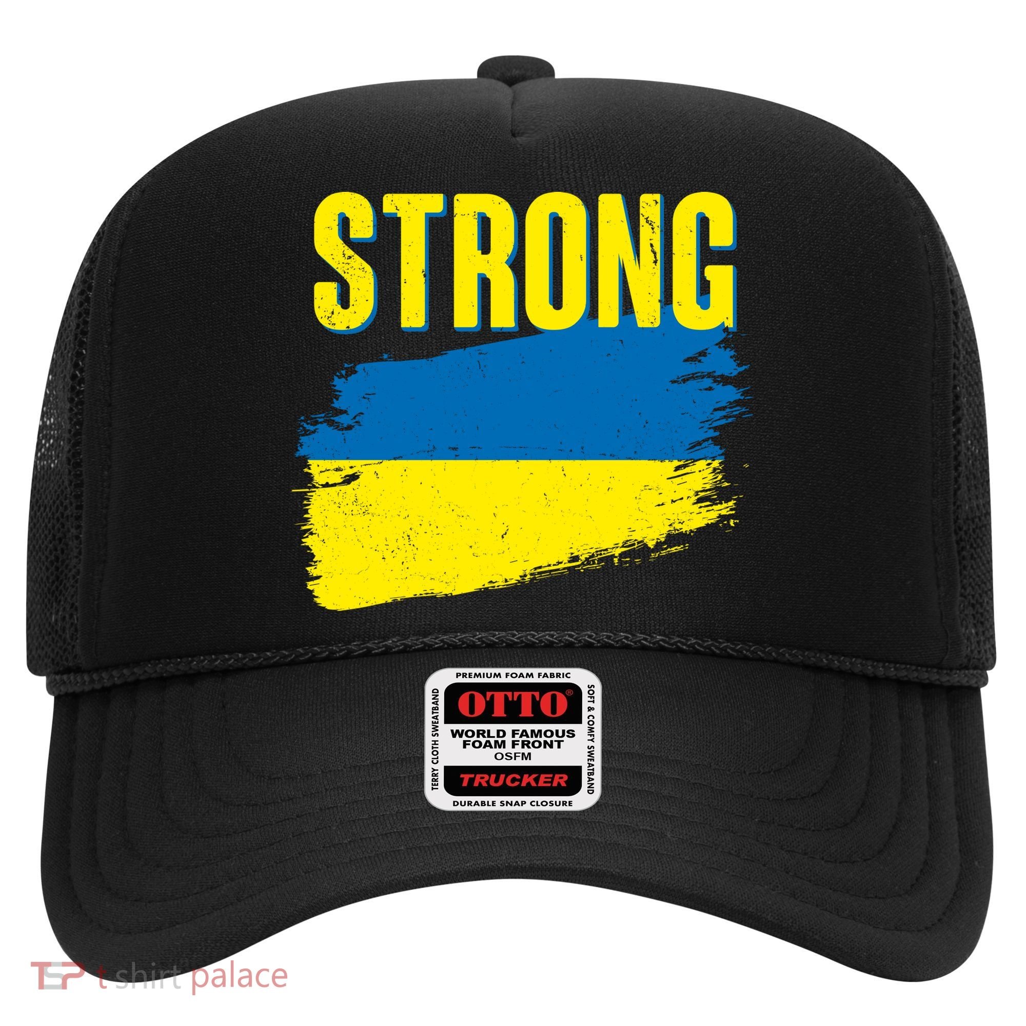 Ukraine Strong Stand With Ukraine Flag Hat