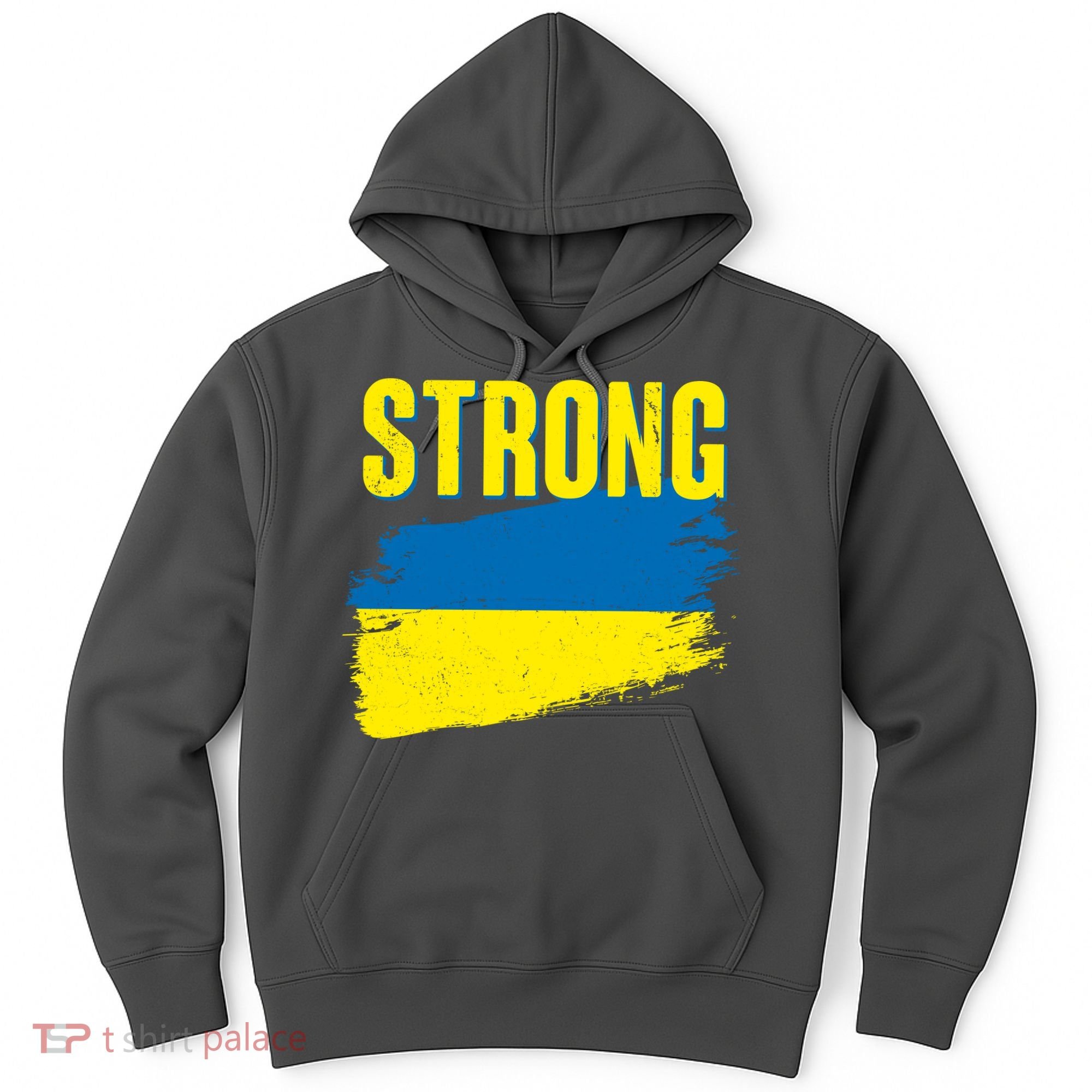 Ukraine Strong Stand With Ukraine Flag Hoodie