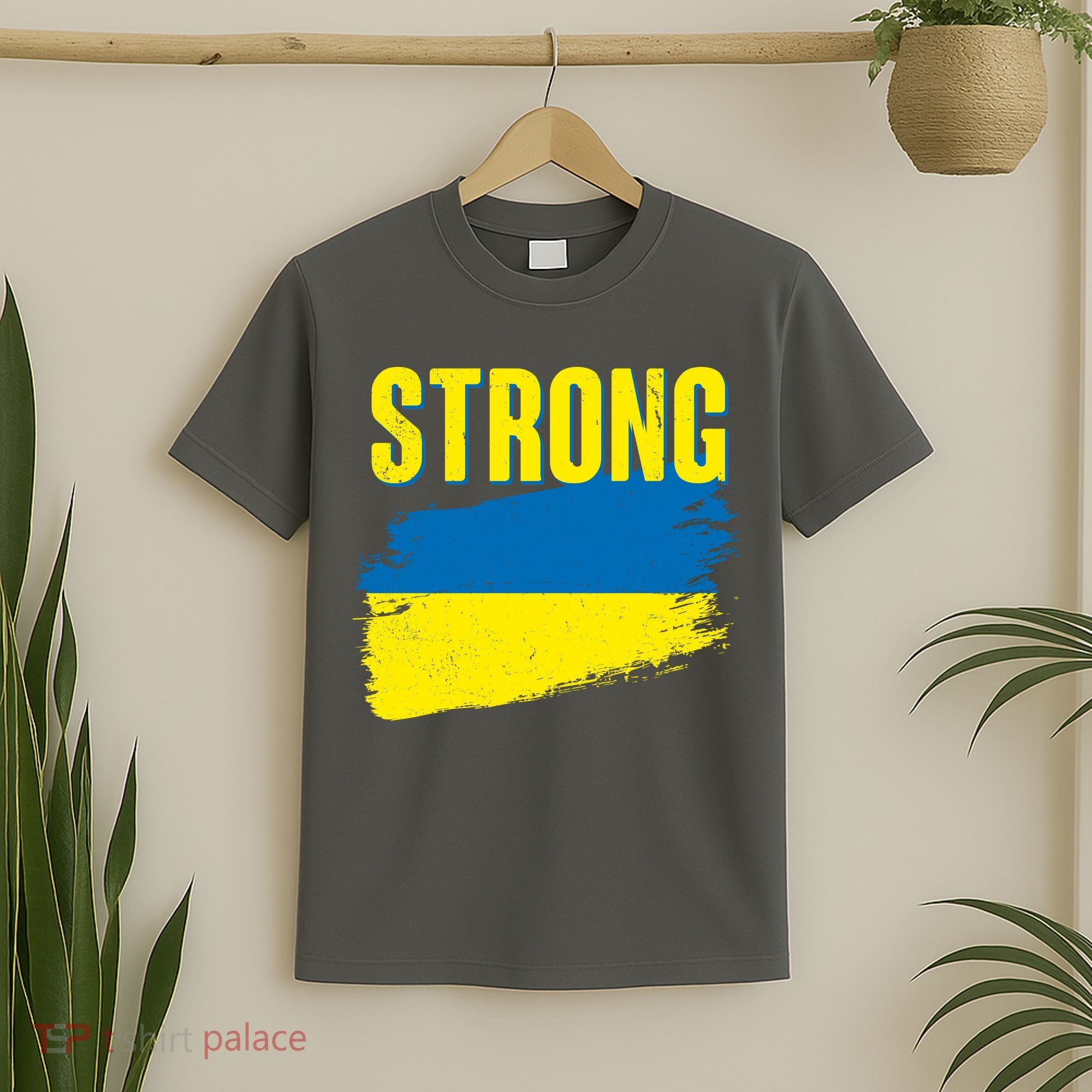 Ukraine Strong Stand With Ukraine Flag T-Shirt