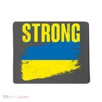 Ukraine Strong Stand With Ukraine Flag Mousepad thumb 0