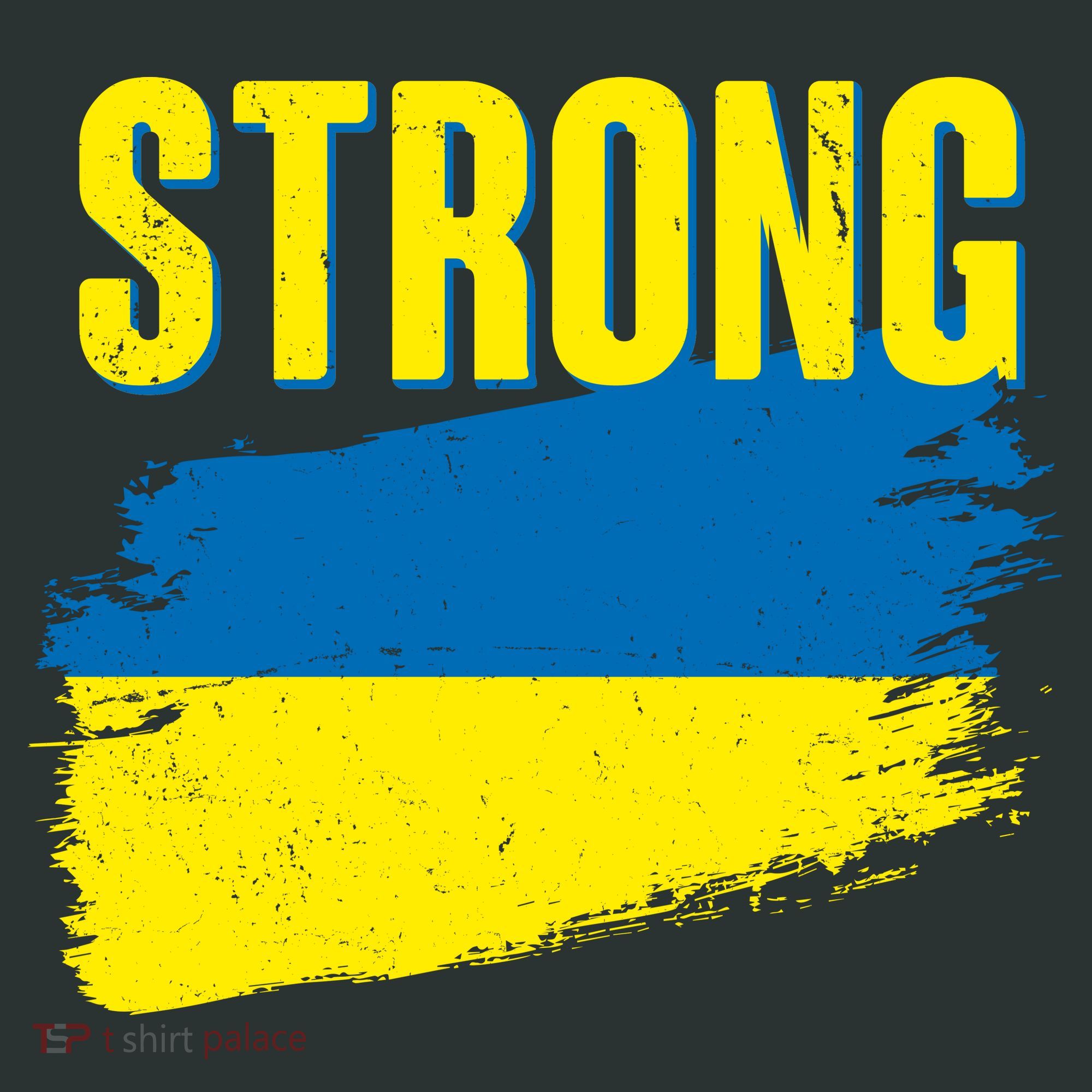 Ukraine Strong Stand With Ukraine Flag Mousepad