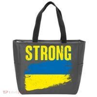 Ukraine Strong Stand With Ukraine Flag Tote Bag thumb 0