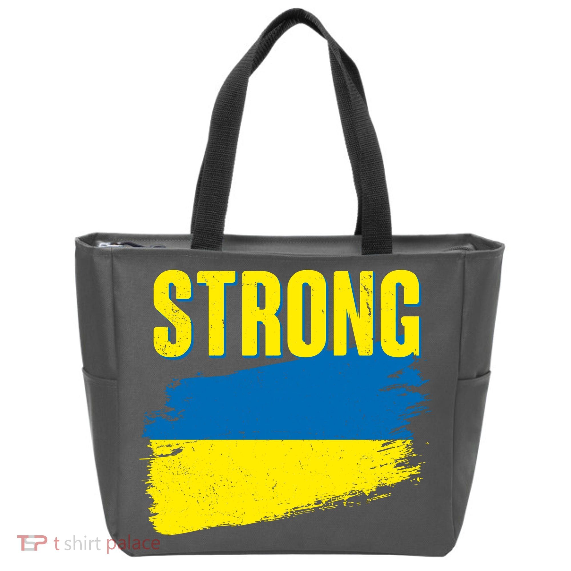 Ukraine Strong Stand With Ukraine Flag Tote Bag
