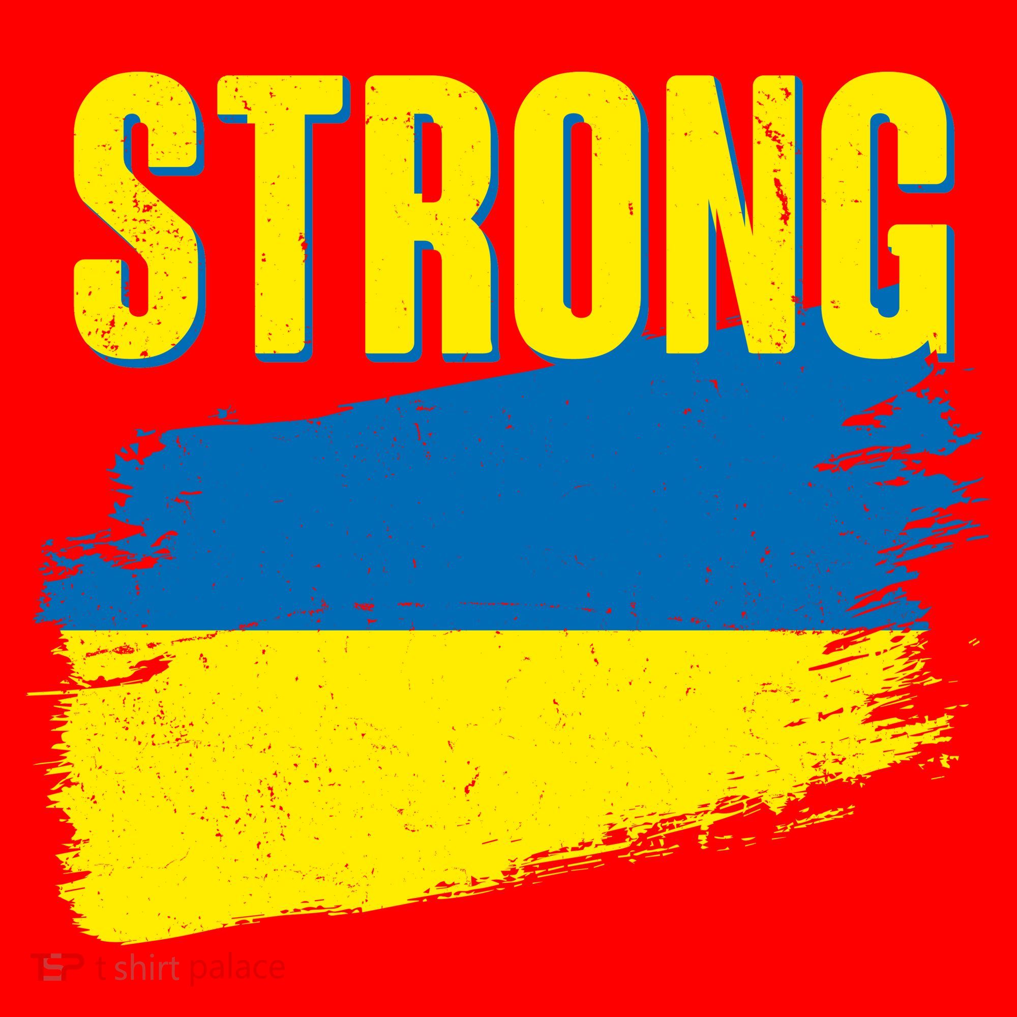 Ukraine Strong Stand With Ukraine Flag Santa Hat