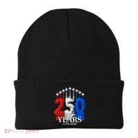United States Semiquincentennial 250 Years 1776-2026 Fighter Jet Smoke Beanie thumb 0