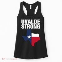 Uvalde Strong Shirt Pray For Texas Uvalde Strong Trendy Women's Tank Top thumb 0