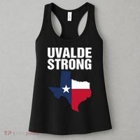 Uvalde Strong Shirt Pray For Texas Uvalde Strong Trendy Women's Tank Top thumb 3