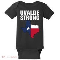 Uvalde Strong Shirt Pray For Texas Uvalde Strong Trendy Baby Bodysuit thumb 0