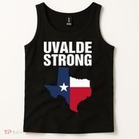 Uvalde Strong Shirt Pray For Texas Uvalde Strong Trendy Tank Top thumb 2