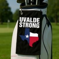 Uvalde Strong Shirt Pray For Texas Uvalde Strong Trendy Golf Towel thumb 2