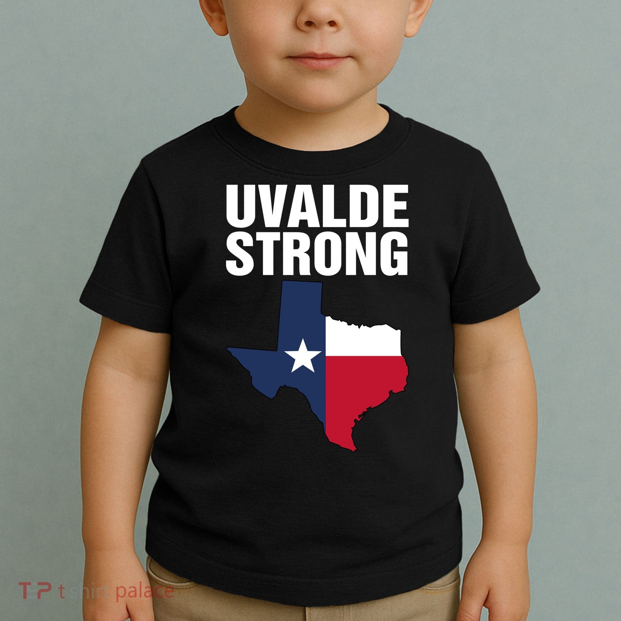 Uvalde Strong Shirt Pray For Texas Uvalde Strong Trendy Toddler T-Shirt