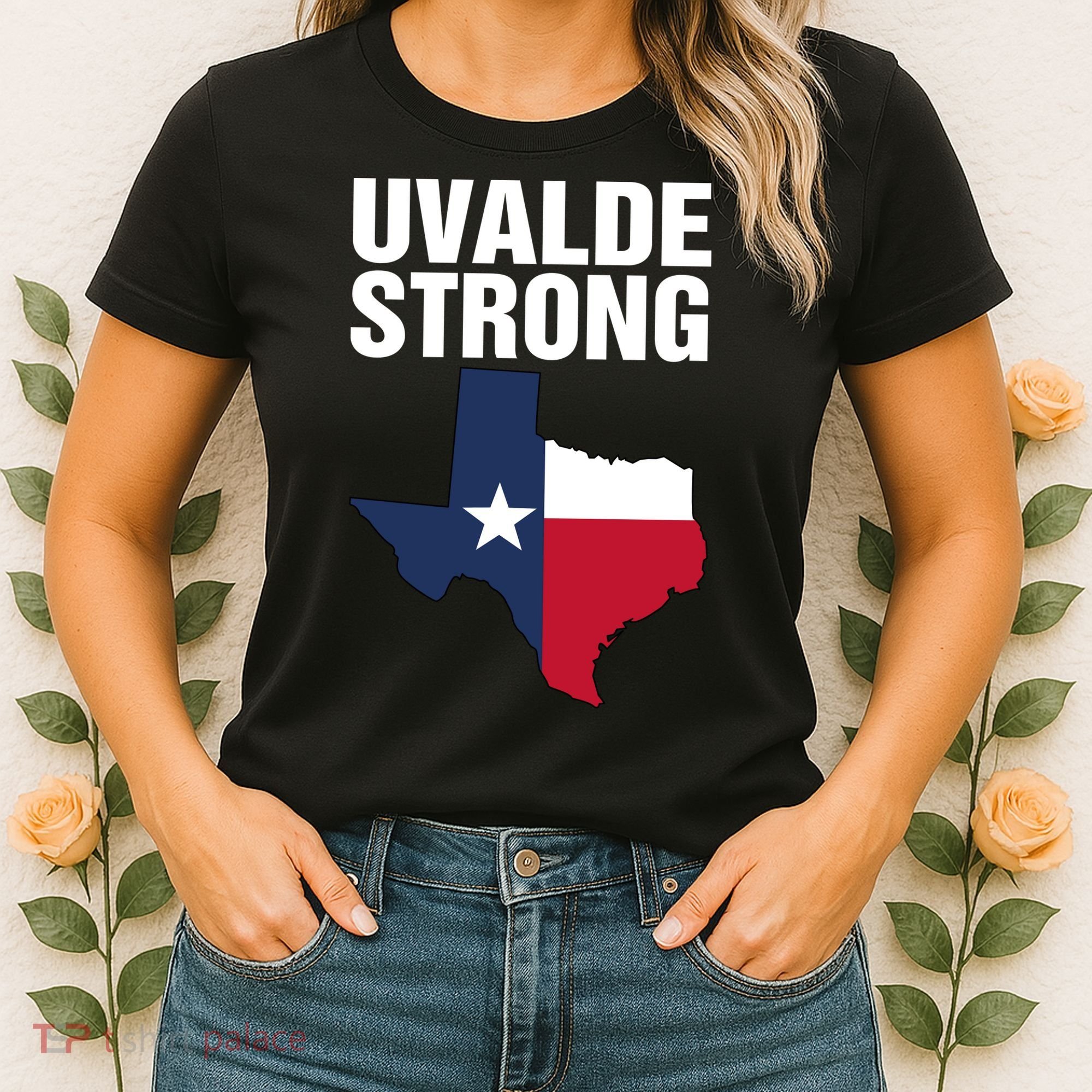 Uvalde Strong Shirt Pray For Texas Uvalde Strong Trendy Women's T-Shirt