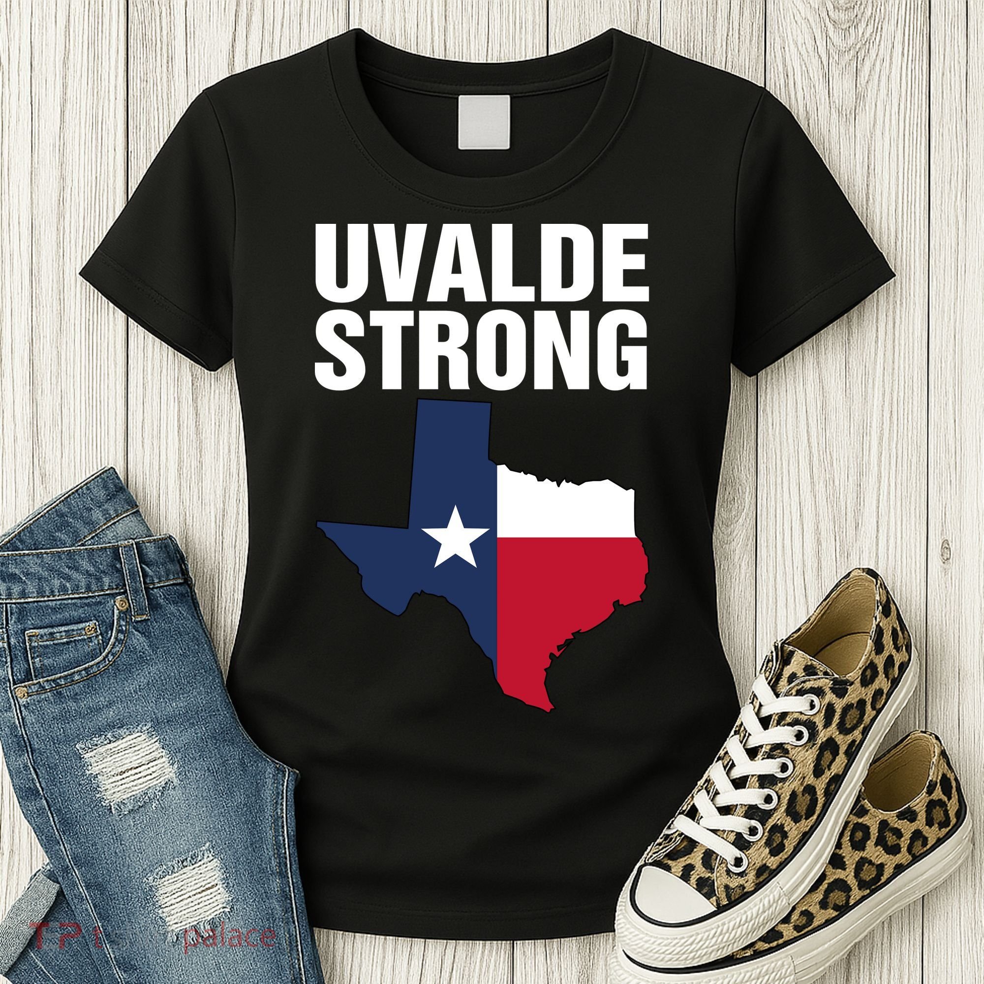 Uvalde Strong Shirt Pray For Texas Uvalde Strong Trendy Women's T-Shirt